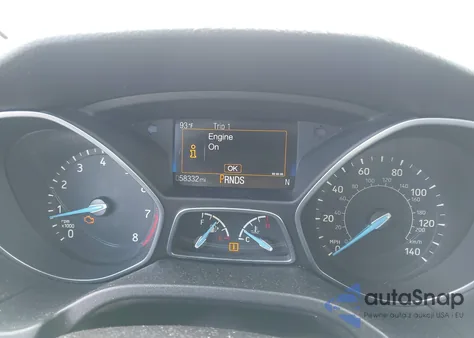 2016 Ford Focus Se from USA, damaged, VIN 1FADP3K29GL399471